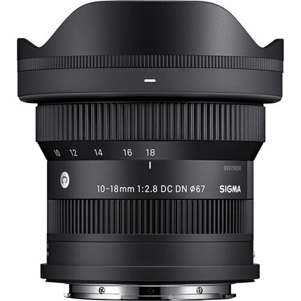 Sigma 10-18mm f/2.8 DC DN Objetivo Gran Angular APS-C Resistente Agua