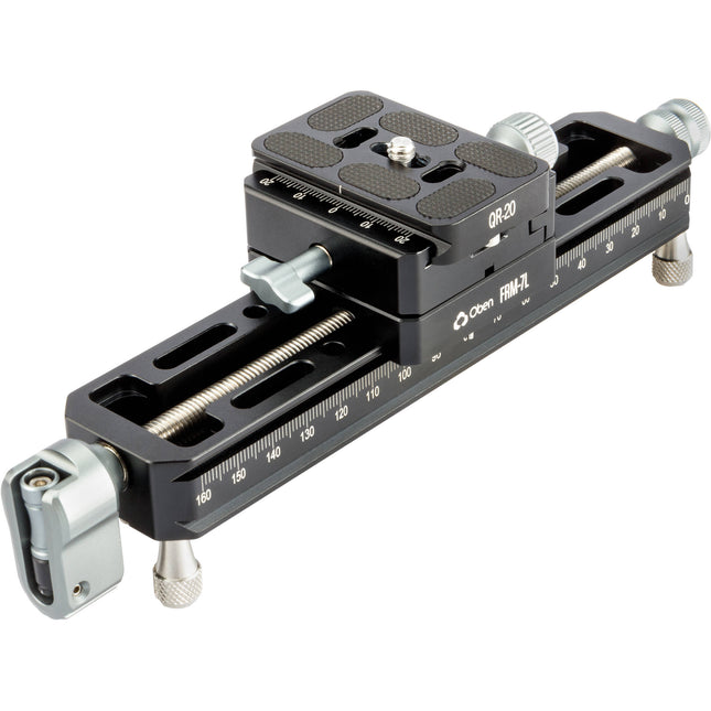 Oben Macro Focusing Rail Largo para Cámara con Capacidad 22 lb y Longitud 7"