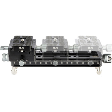 Oben Macro Focusing Rail Kit riel para enfoque 22 lb capacidad control fricción ajustable