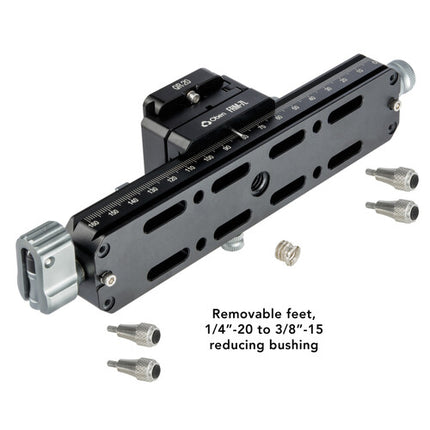 Oben Macro Focusing Rail Largo para Cámara con Capacidad 22 lb y Longitud 7"