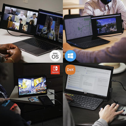 Mobile Pixels Duex Plus DS Monitor portátil 13.3" Full HD 1920 x 1080 60 Hz USB-C
