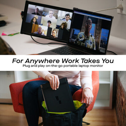 Mobile Pixels Duex Plus DS Monitor portátil 13.3" Full HD 1920 x 1080 60 Hz USB-C
