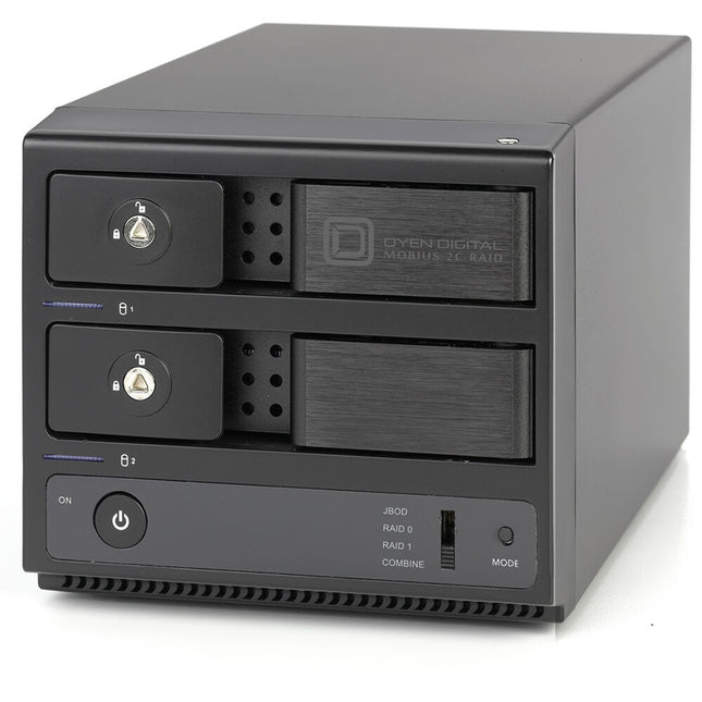 Oyen Digital Mobius 2C Matriz RAID USB 3.2 Gen 2 40TB 7200 rpm 3.5" 2 Bahías