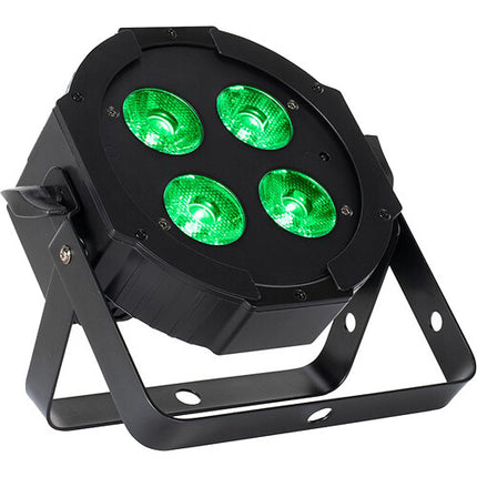 Eliminator Lighting Mega Hex L Par Luz LED RGBLA+UV 4x20W 17° haz con mando IR