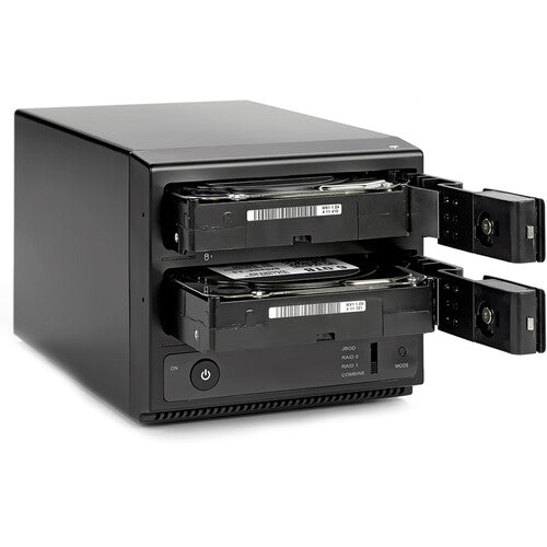 Oyen Digital Mobius 2C 32TB RAID con 2 bahías USB 3.2 Gen 2 7200 rpm