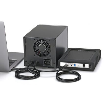 Oyen Digital Mobius 2C 32TB RAID con 2 bahías USB 3.2 Gen 2 7200 rpm