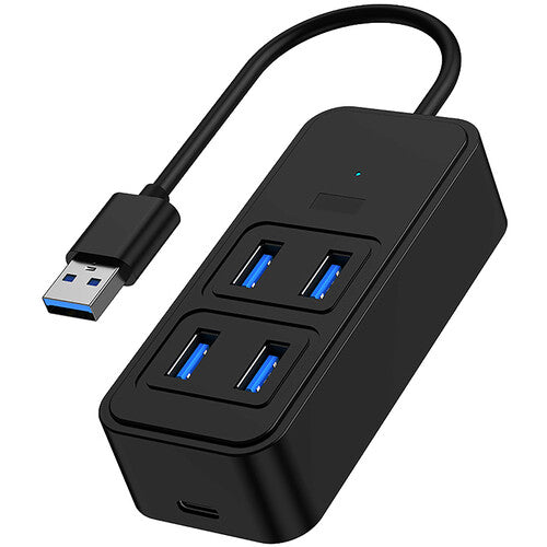CAMVATE Adaptador Multiport USB 5 en 1 USB-A 3.0 Gen USB-C 5W Carga Pasante