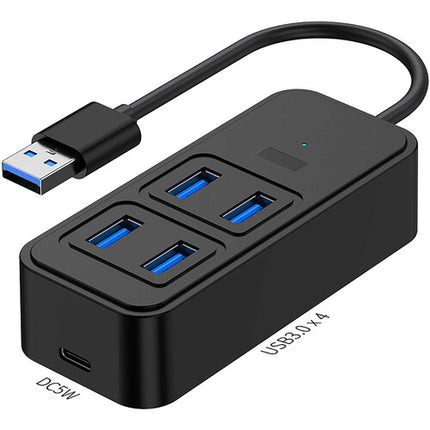 CAMVATE Adaptador Multiport USB 5 en 1 USB-A 3.0 Gen USB-C 5W Carga Pasante