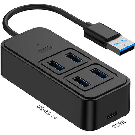 CAMVATE Adaptador Multiport USB 5 en 1 USB-A 3.0 Gen USB-C 5W Carga Pasante