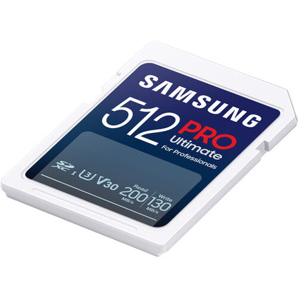 Samsung 512GB PRO Ultimate Tarjeta de Memoria UHS-I 200MBs con Lector