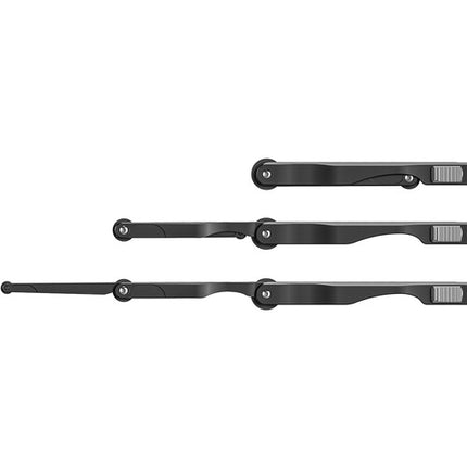 Leofoto Spider MT-04 trípode mini de aluminio con cabeza esférica LH-30 capacidad 11 lb altura 4.7 a 14.6"