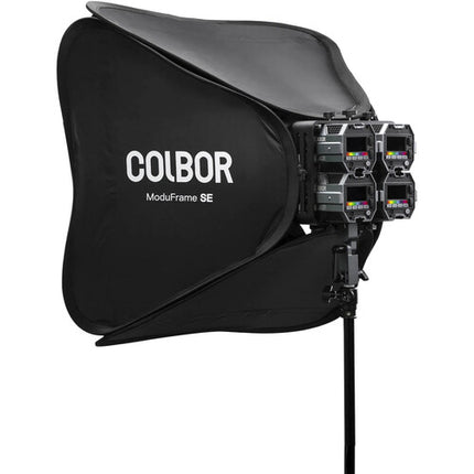 COLBOR ModuFrame SE Softbox para LED 23.6 x 23.6 con Rejilla y Difusor