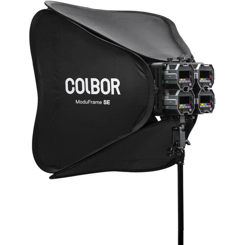 COLBOR ModuFrame SE Softbox para LED 23.6 x 23.6 con Rejilla y Difusor