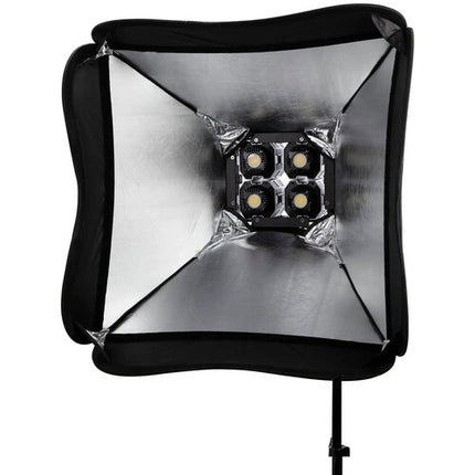 COLBOR ModuFrame SE Softbox para LED 23.6 x 23.6 con Rejilla y Difusor
