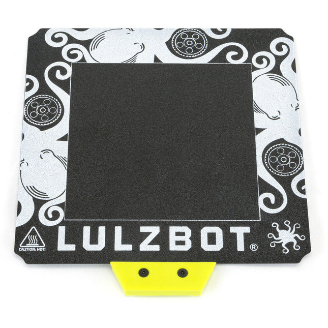 LulzBot Spare Textured Textura Hoja Flexible Magnética 6.6x6.6 Pulgadas PEI