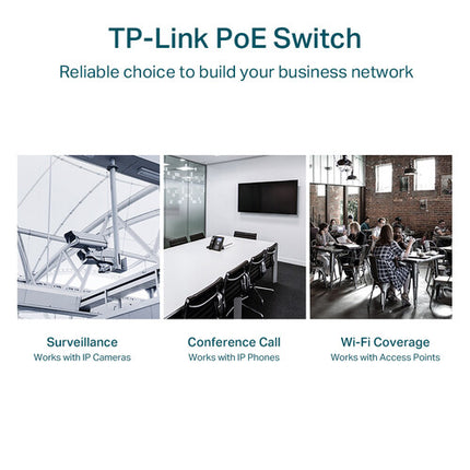 TP-Link JetStream TL-SG1218MPE Switch Gestionado 18 Puertos Gigabit 16 PoE+ 250W