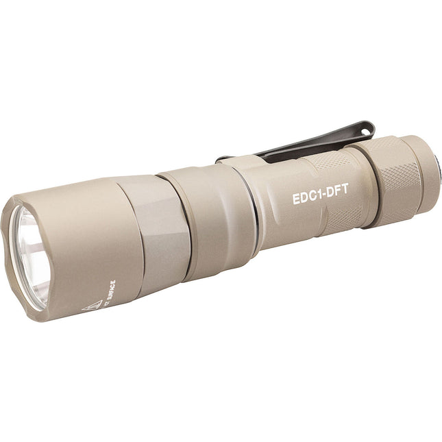 SureFire EDC1-DFT Linterna Recargable Dual-Fuel 650 Lúmenes IPX7 Tan
