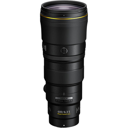 Nikon NIKKOR Z 600mm f/6.3 VR S Objetivo Super Telefoto con Estabilizador 5.5 pasos