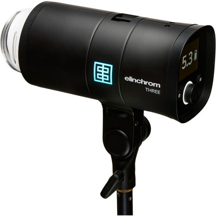Elinchrom THREE Kit Doble Flash Portátil 261Ws Batería Interna 525 Descargas