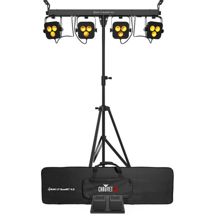CHAUVET DJ 4BAR LT QuadBT ILS Sistema de Iluminación RGBA 12 LEDs 12° Beam con Bluetooth