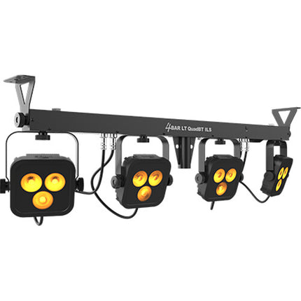 CHAUVET DJ 4BAR LT QuadBT ILS Sistema de Iluminación RGBA 12 LEDs 12° Beam con Bluetooth