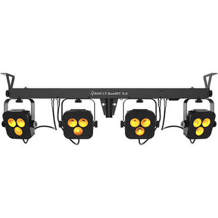 CHAUVET DJ 4BAR LT QuadBT ILS Sistema de Iluminación RGBA 12 LEDs 12° Beam con Bluetooth