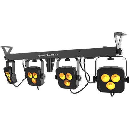 CHAUVET DJ 4BAR LT QuadBT ILS Sistema de Iluminación RGBA 12 LEDs 12° Beam con Bluetooth