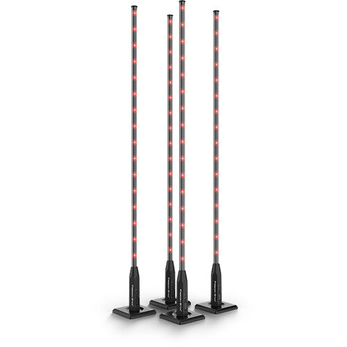 CHAUVET DJ Freedom Stick X4 Kit LED RGB con Batería 20 H y Estuches