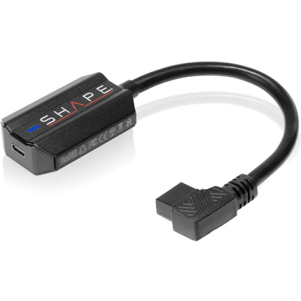 SHAPE 100W Adaptador Bidireccional de Carga D-Tap a USB-C con LED