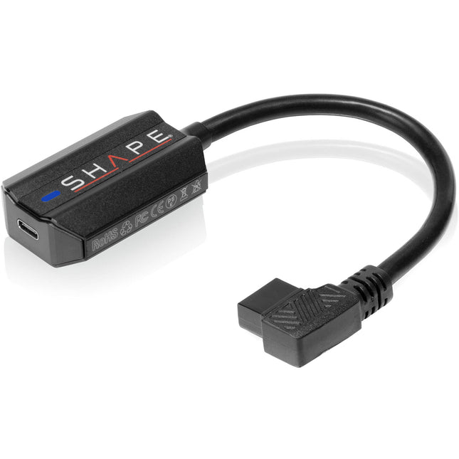 SHAPE 100W Adaptador Bidireccional de Carga D-Tap a USB-C con LED