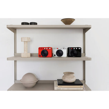 Leica SOFORT 2 Cámara Instantánea Roja Lente 28mm Batería Recargable