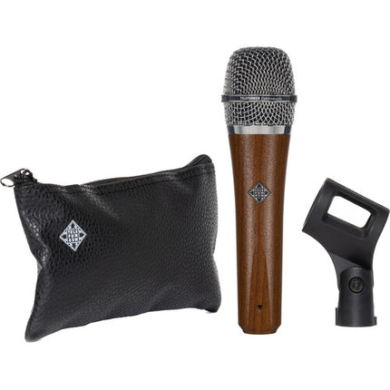 Telefunken M80 Micrófono Dinámico Supercardioide 50 Hz-18 kHz con Estuche de Cuero