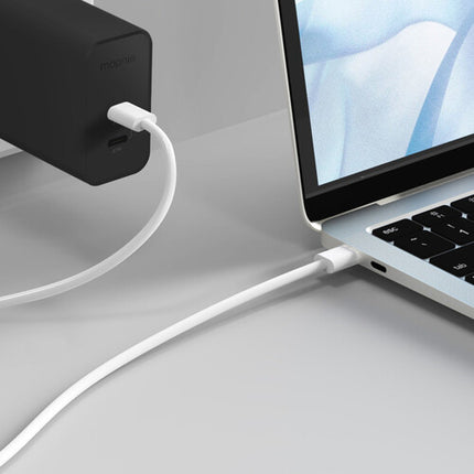 mophie Speedport Cargador de Pared USB-C 67W GaN 2 Puertos Plegable