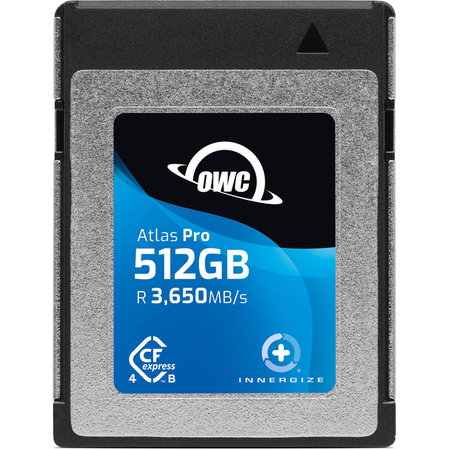 OWC 512GB Atlas Pro CFexpress 4.0 Tipo B Tarjeta de Memoria 3650MBs Leer 3000MBs Escribir