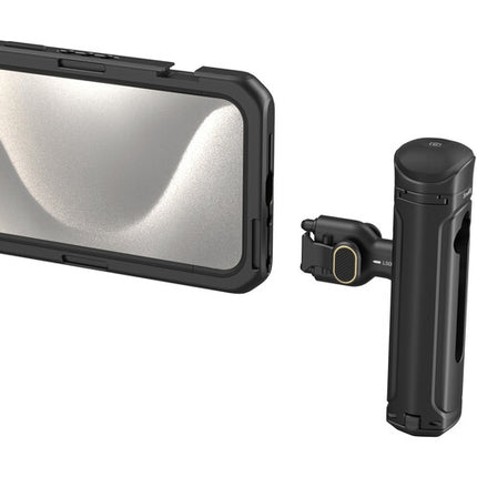 SmallRig Jaula de Vídeo con Mango para iPhone 15 Pro Max 1/4" y Montura M-Mount