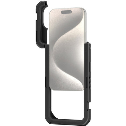 SmallRig Jaula de Vídeo con Mango para iPhone 15 Pro Max 1/4" y Montura M-Mount