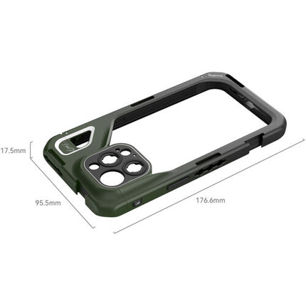 SmallRig x Brandon Li Jaula para Vídeo Móvil iPhone 15 Pro Max 1 4" 20 Roscas M-Mount