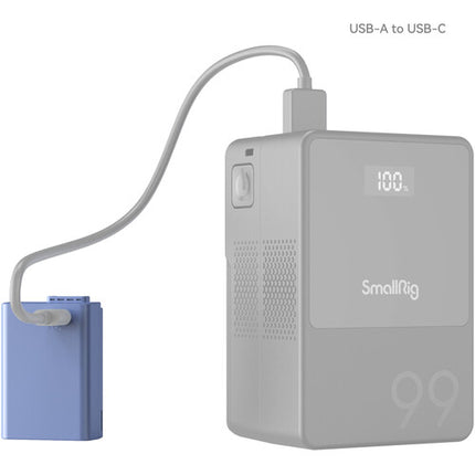 SmallRig NP-EL25 Batería USB-C 1250mAh para Cámaras Nikon Z30 Z50 Zfc Azul