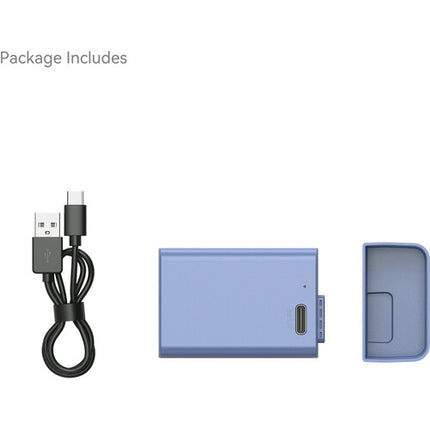 SmallRig NP-EL25 Batería USB-C 1250mAh para Cámaras Nikon Z30 Z50 Zfc Azul