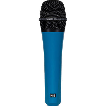 Telefunken M80 Micrófono Dinámico Supercardioide 50Hz-18kHz Azul