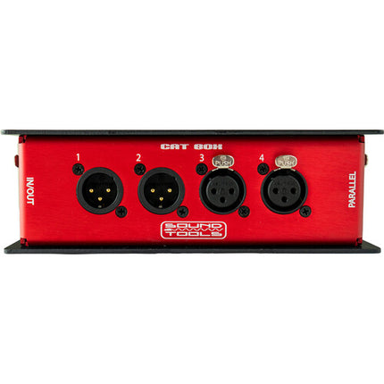 SoundTools CAT Box MFX Caja de Escenario Analógica 4 Canales XLR