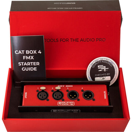 SoundTools CAT Box MFX Caja de Escenario Analógica 4 Canales XLR