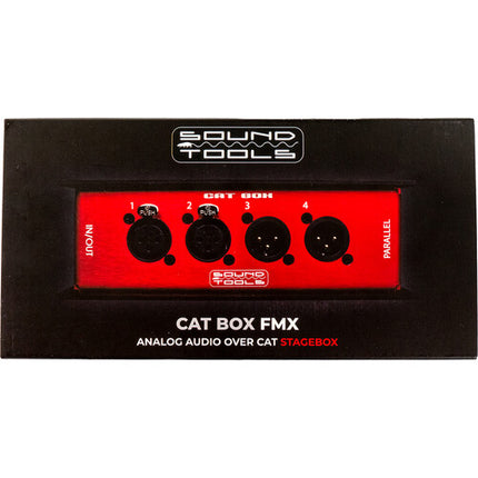 SoundTools CAT Box MFX Caja de Escenario Analógica 4 Canales XLR