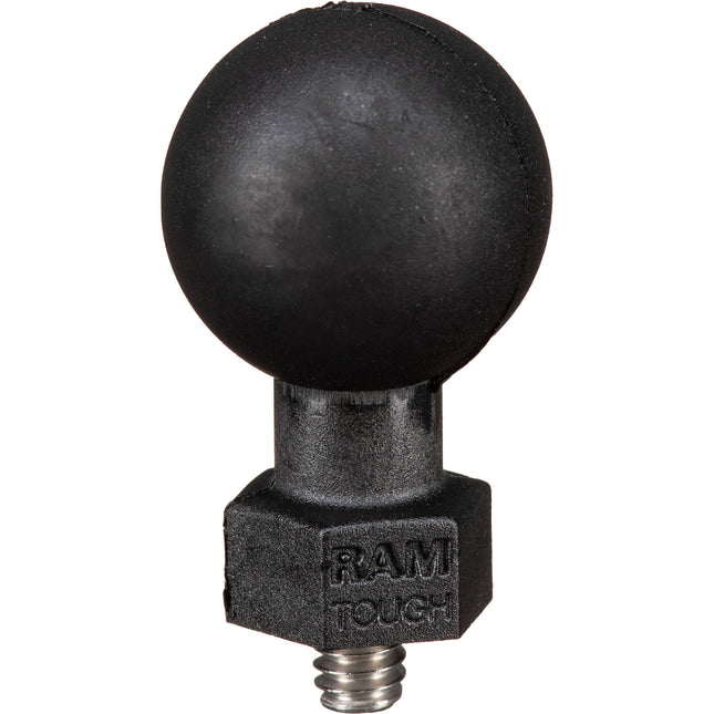 RAM Mounts 1" Tough-Ball Bola Giratoria con Poste Rosca 1/4-20 x 0.25" Acero