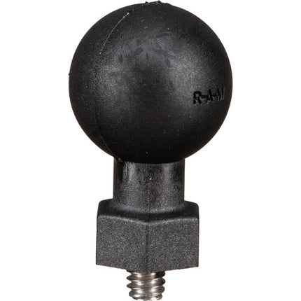 RAM Mounts 1" Tough-Ball Bola Giratoria con Poste Rosca 1/4-20 x 0.25" Acero