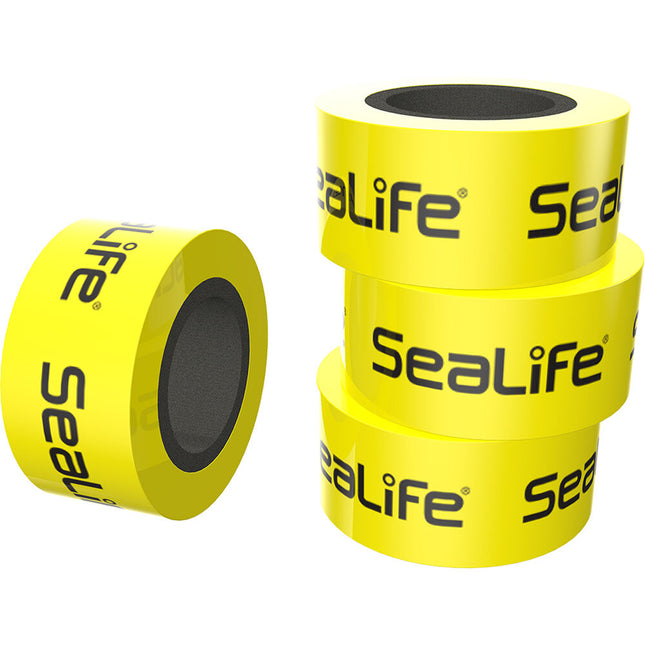 SeaLife Set de 4 aros de flotación para cámara espuma densa 5 oz cada uno