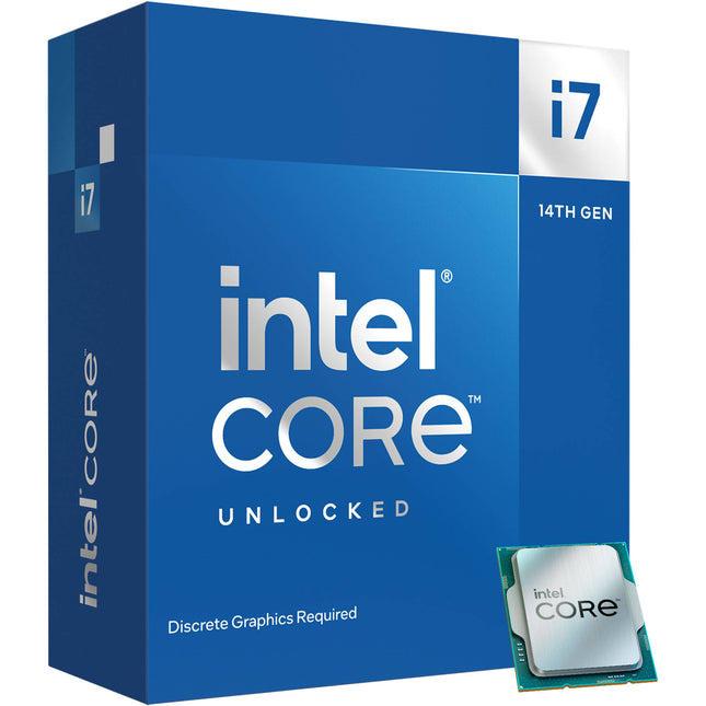 Intel Core i7-14700KF Procesador 20 Núcleos 3.4 GHz Turbo 5.6 GHz LGA 1700