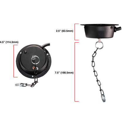 Eliminator Lighting MBM1RP Motor para Bola de Espejo 16" Giro Lento 1 rpm