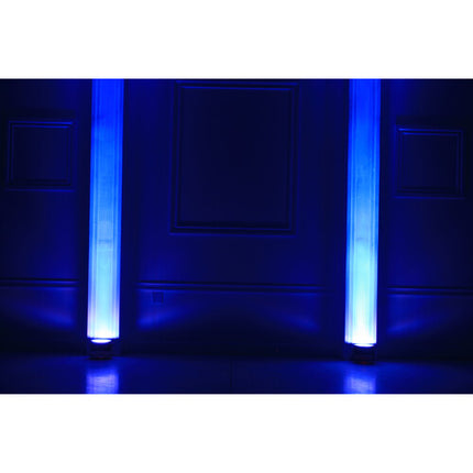 Eliminator Lighting Mega Go Par 64E luz LED RGB UV batería 4.5 horas 30° ángulo