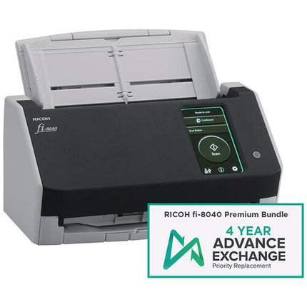Ricoh fi-8040 Escáner de Escritorio 40 ppm 50 Hojas ADF con Garantía 4 Años